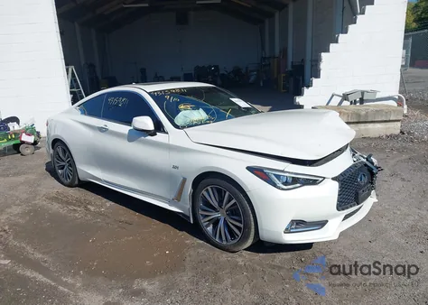 2017 Infiniti Q60 2.0T Premium из США, поврежденный, VIN JN1CV7ELXHM320735
